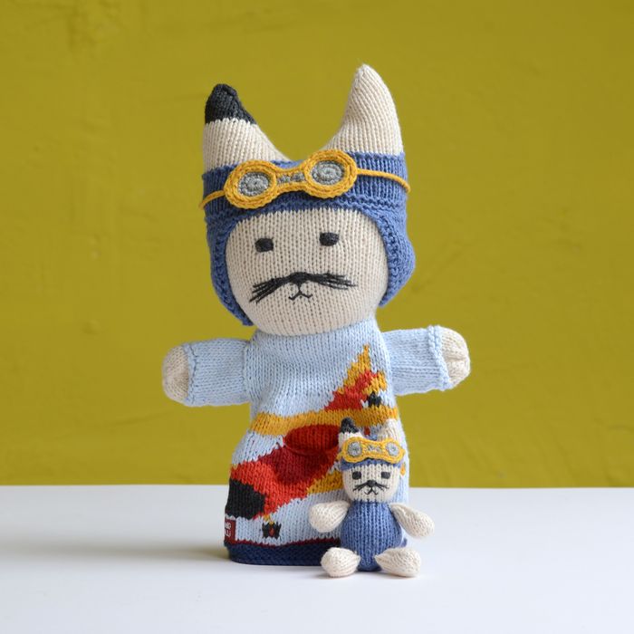 Hand Knitted Pocket Puppets